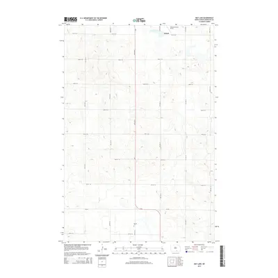 2014 Map of May Lake, 2014 Print