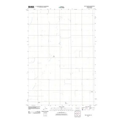 2011 Map of May Lake NW, 2011 Print