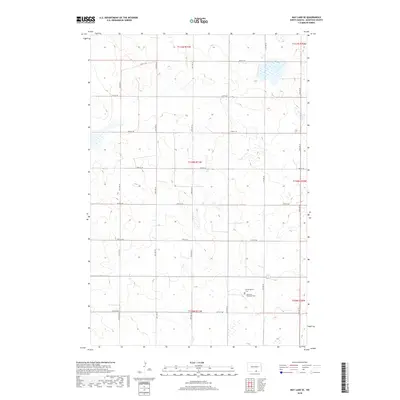 2018 Map of May Lake SE, 2018 Print
