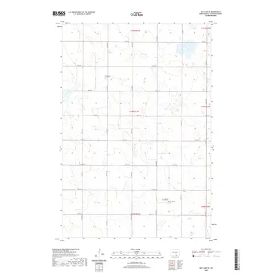 2020 Map of May Lake SE, 2020 Print