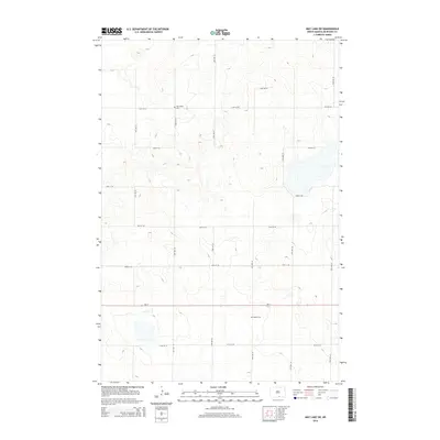 2014 Map of May Lake SW, 2014 Print