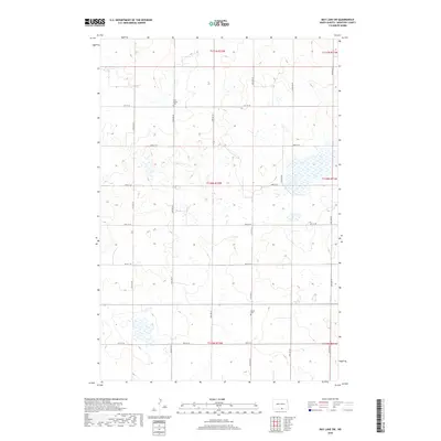 2018 Map of May Lake SW, 2018 Print
