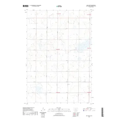 2020 Map of May Lake SW, 2020 Print