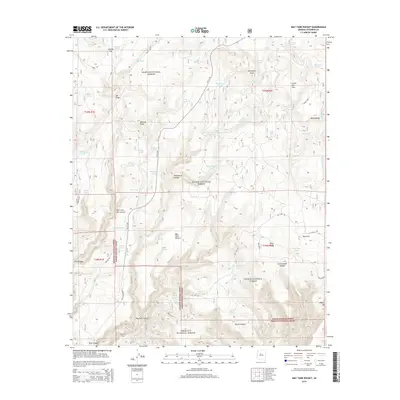 2014 Map of May Tank Pocket, 2014 Print