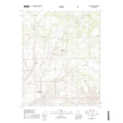 2018 Map of May Tank Pocket, 2018 Print