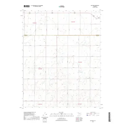 2018 Map of May West, 2018 Print