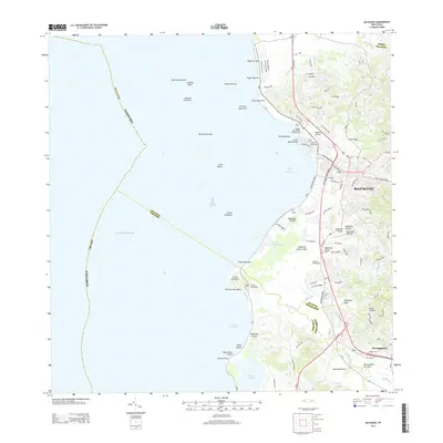 2013 Map of Mayaguez, 2013 Print