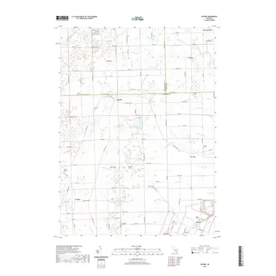 2019 Map of Maybee, 2019 Print