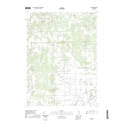 2023 Map of Maybee, 2023 Print