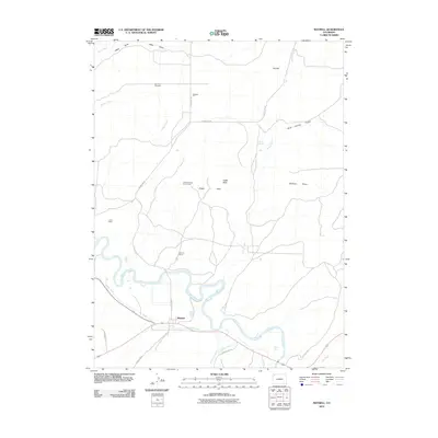 2010 Map of Maybell, 2010 Print
