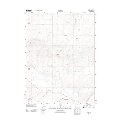 2013 Map of Maybell, 2013 Print