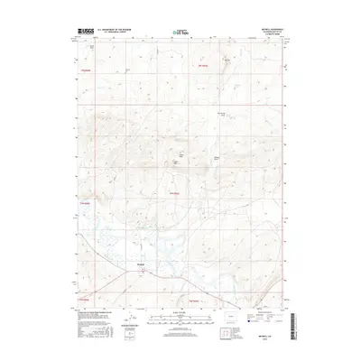 2016 Map of Maybell, 2016 Print