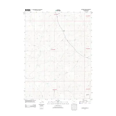 2013 Map of Mayberry Spring, 2013 Print
