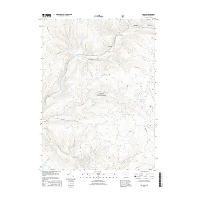2016 Map of Mayburg, 2016 Print