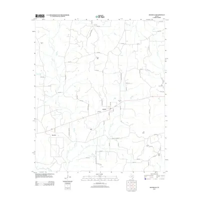 2013 Map of Maydelle, 2013 Print