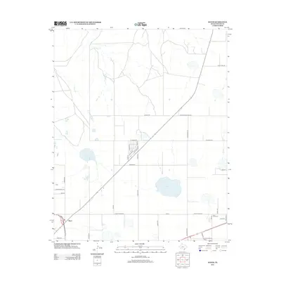 2012 Map of Mayer, 2012 Print