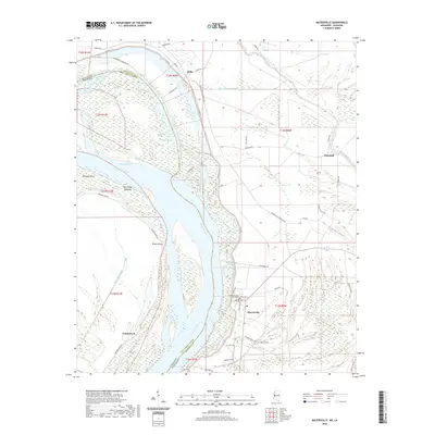 2020 Map of Mayersville, 2020 Print