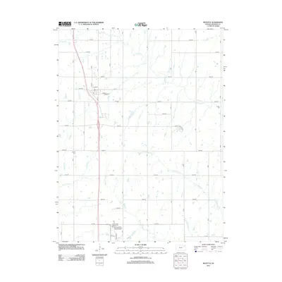 2012 Map of Mayetta, 2012 Print