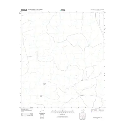 2013 Map of Mayfield Canyon, 2013 Print