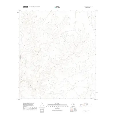 2019 Map of Mayfield Canyon, 2019 Print