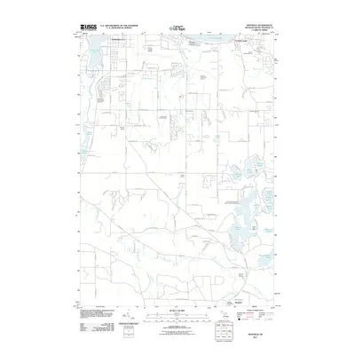 2011 Map of Mayfield, 2011 Print