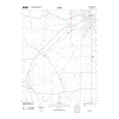 2010 Map of Mayfield, 2010 Print