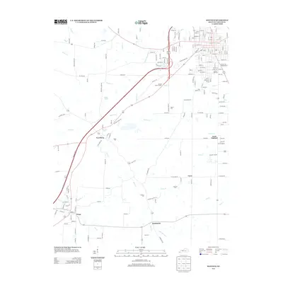 2013 Map of Mayfield, 2013 Print