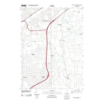 2010 Map of Mayfield Heights, 2010 Print
