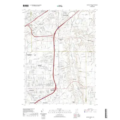 2019 Map of Mayfield Heights, 2019 Print