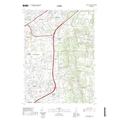 2023 Map of Mayfield Heights, 2023 Print