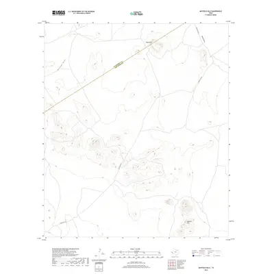 2019 Map of Mayfield Hills, 2019 Print