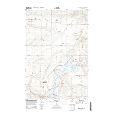 2013 Map of Mayfield Lake, 2013 Print