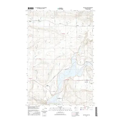 2017 Map of Mayfield Lake, 2017 Print