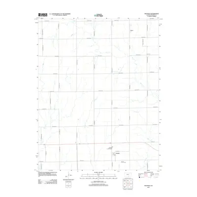 2012 Map of Mayfield, 2012 Print