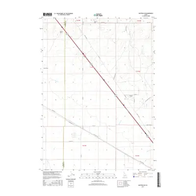 2017 Map of Mayfield SW, 2017 Print