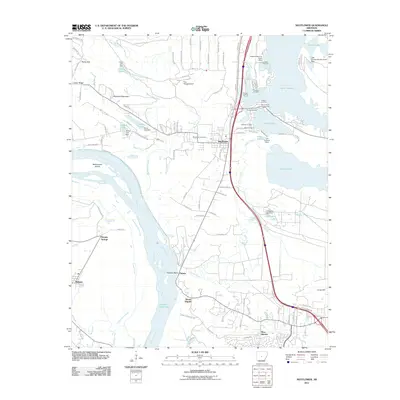2011 Map of Mayflower, 2011 Print