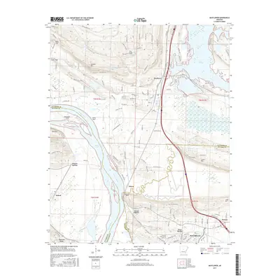 2017 Map of Mayflower, 2017 Print