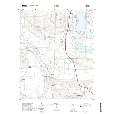 2020 Map of Mayflower, 2020 Print