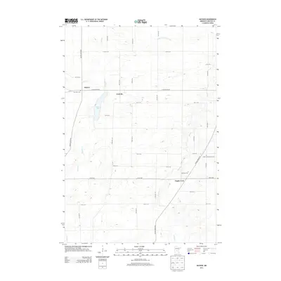 2013 Map of Mayhew, 2013 Print
