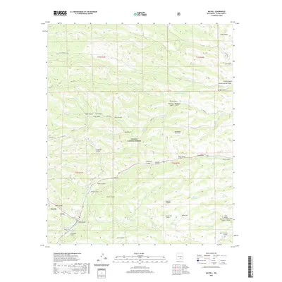 2020 Map of Mayhill, 2020 Print