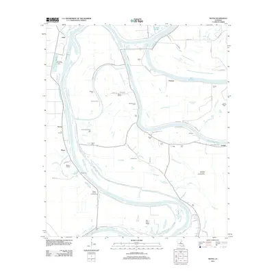 2012 Map of Mayna, 2012 Print