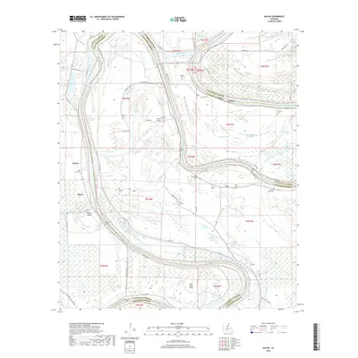 2018 Map of Mayna, 2018 Print