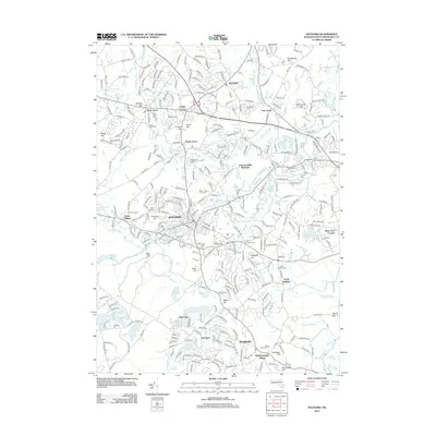 2012 Map of Maynard, 2012 Print