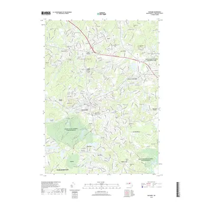 2018 Map of Maynard, 2018 Print