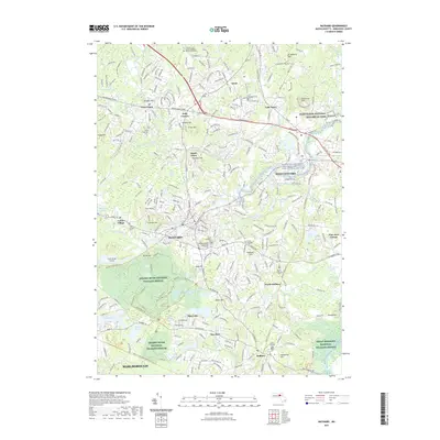 2021 Map of Maynard, 2021 Print
