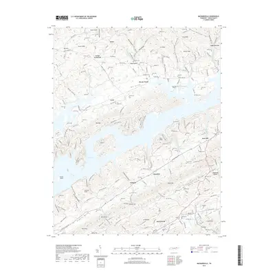2019 Map of Maynardville, 2019 Print
