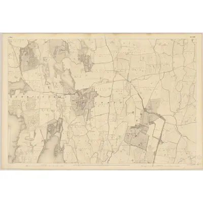 1838 Map of Mayo - Sheet 100, 1840 Print