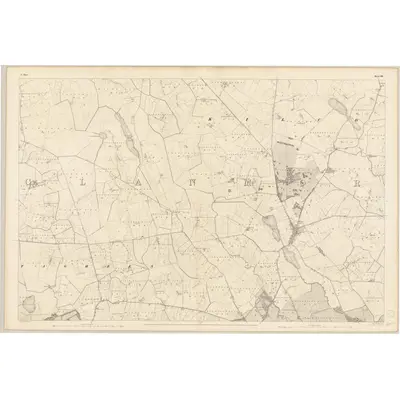 1838 Map of Mayo - Sheet 101, 1839 Print