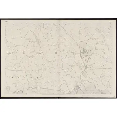 1838 Map of Mayo - Sheet 101, 1863 Print