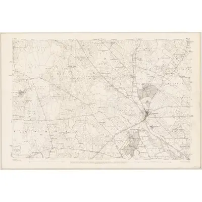 1894 Map of Mayo - Sheet 101, 1900 Print